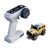 BrickCraftWorks 1/43 X43 2.4G RC Electric Mini Climbing Vehicle with Lights, Remote Control All-Terrain Truck Vehicle, RC Off-Road Car for Adults (RTR Version) view 2