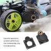 POENVFPO Electric Starter Back Cover, Electric Starter Engine Backplate Rod Set Electric Starter Drill Plate Rod Kit for 1/10 RC Car view 4