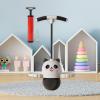 kowaku Panda Shape Pogo Ball with Handle Pogo Jump Toy Kids, Jump Board Exercise, Pogo Stick Bouncing Ball for Training Assistant, White view 2