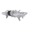 Gimbal Bumper Crash Bar NEO Folding Landing Gear For DJI Neo Drone Height Increase Kickstand Tail Fin Protection Bumper Ring Set (Gray) view 1