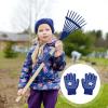 Small Garden Rake for Kids, Kids Lawn Rakes with Detachable Wooden Handle and Gloves, Lightweight Wooden Handle Leaves Rake for Outdoor Exploration, Gardening Work, Camping view 3