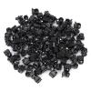 100PCS Black Plastic Mini Clips - Small Hair Accessories for Baby and Girls, for Parties and Daily Use view 1