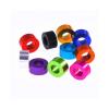 ToysCentral Basics 10pcs M3 m4 m5 m6*2/3/4/5/6/8/10 Colourful Aluminum Washer Bushing Gasket Spacer Sleeve Non-Thread standoffs for RC Model Parts(Red,M5 (10PCS)_Length 4MM) view 3