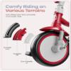 besrey Toddler Tricycle with Bell, Kids Tricycle Age 18 Months to 5 Years, Kids Trike, Toddler Bike for 1.5-5 Year Olds, Baby Trike, Gifts & Toys for Boys & Girls, New Red view 4