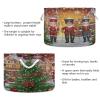 Flradish Christmas Nutcracker Cotton Rope Baske,20" X 20" X 14" Woven Baby Soft Waterproof Laundry Baskets with Handles,Toy Basket for Storage,Living Room,Toy,Blankets,Clothes view 3