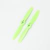1 Pair 4045 4inch 4X4.5 Propeller CW CCW 1104 1106 1306 1407 1406 Brushless Motor Prop for Mini RC FPV Racing Drone Quadcopter(Green 1 Pair) view 1