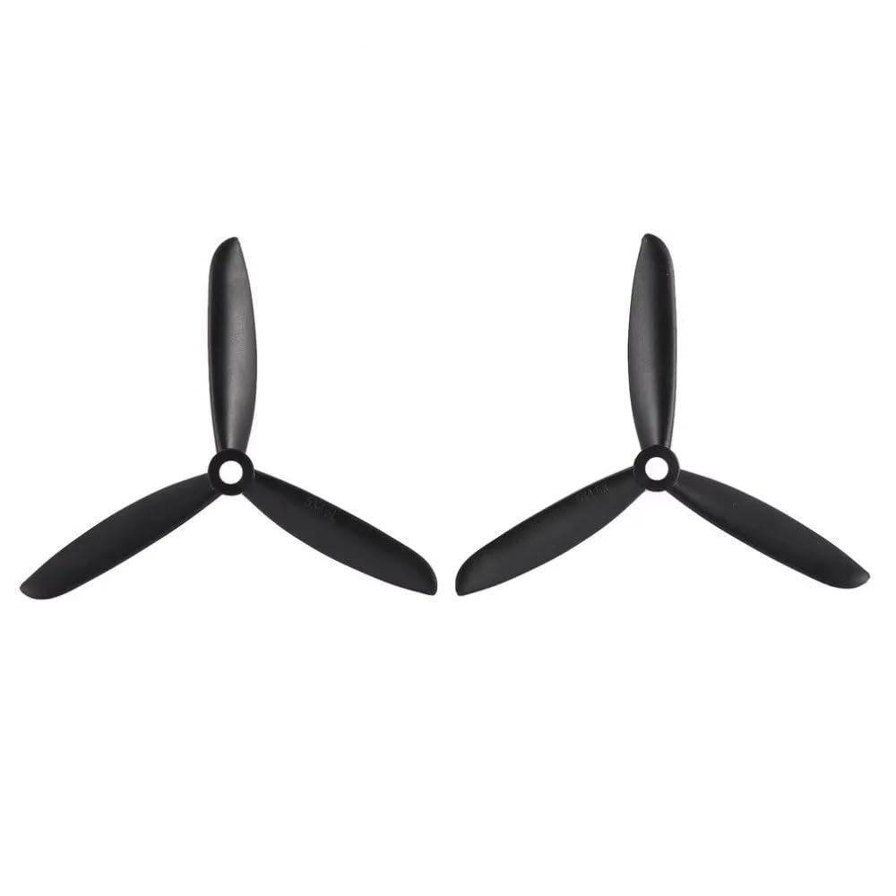 1/2 Pairs 5045/6045 3-Blade Propeller 5x4.5 6x4.5 CW CCW for RC FPV Drone Airplane Fixed Wing Part(2 Pairs 6045)