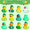24 Pcs St. Patrick's Day Rubber Ducks,Jeeps Ducks for Ducking,2" Mini Duckies Bath Toys for Kids St. Patrick's Day Party Favors Car Dashboard Decoration Gift Exchange view 4