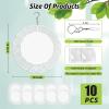 10 Pack Sublimation Wind Spinner Blanks 10 Inch,3D Wind Spinners Sublimation Blanks Products Bulk Aluminum Metal Sublimation Blank Wind Spinner for DIY Gift Indoor Outdoor Decoration view 3