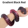 24 Inch 3D Printed Snake,3D Printed Animals,3D Printed Fidget ToysArticulated 3D Printed Crystal AnacondaHome Office Executive Desk Decoration Black Red view 2