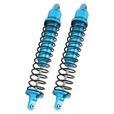 POENVFPO 1/5 Gasoline RC Car Shock Absorbers, High Performance Damper Springs for Large Scale Radio Controlled Cars, Upgrade Alloy Components (Blue)