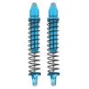 POENVFPO 1/5 Gasoline RC Car Shock Absorbers, High Performance Damper Springs for Large Scale Radio Controlled Cars, Upgrade Alloy Components (Blue) view 2