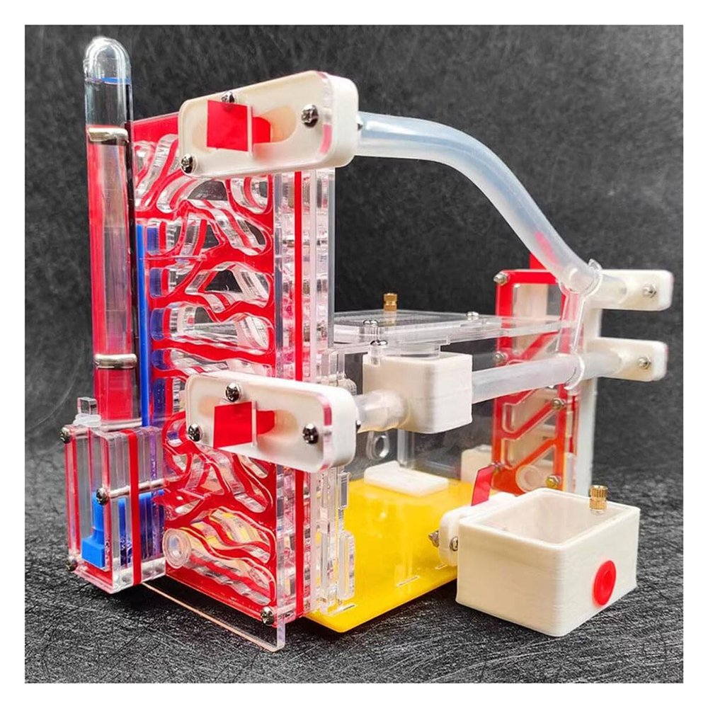 3D Ant Farm,DIY Ants Farms Kit Acrylic Large Viewing Area Villa with Feeding and Rubbish Area Castle Ants Habitat Box Educational Science Learning Kits Home School Experiment GiftsRed