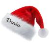 BAUMA AUTO Personalized Embroidered Christmas Hats, Custom Santa Hats with Name for Kids Adult, Gifts for Women Men (Style 3) view 1