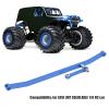 Aluminum Alloy Steering Rod Linkage Set, Crediable RC Accessory Compatible with LOSI LMT Solid AXLE 1/8 RC Car (Blue) view 4
