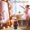 Cute Funny Rotating Christmas Tree Dance with Christmas Hat Music Box Decoration Children's Day Plastic Electric Toy Tree Toy view 3