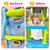 Intoypad Kids Water Table Cover for Step2 Rain Showers Water Table Accessories, Outdoor Toys Waterproof Sunshade Dust Cover for Toddlers 1-3 Outdside Step 2 Watertable Toys for Kids Ages 3-5 view 4