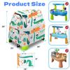 Intoypad Kids Water Table Cover for Step2 Rain Showers Water Table Accessories, Outdoor Toys Waterproof Sunshade Dust Cover for Toddlers 1-3 Outdside Step 2 Watertable Toys for Kids Ages 3-5 view 2