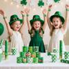 Childom 36 Pcs St. Patrick's Day Slap Bracelet,St Patricks Day Favors,St Patricks Day Decorations Gifts Bracelet Decorations,Bracelets Bulk for Home School Classroom Prizes Anniversary Holiday Outdoor view 2