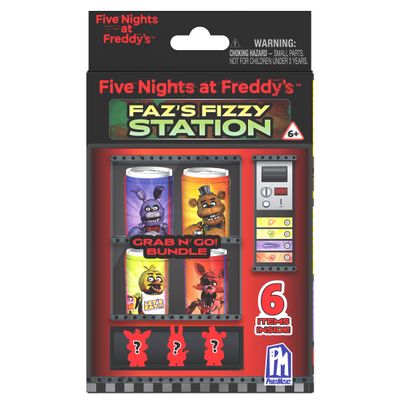 Five Nights at Freddies- Faz'S Fizzy Station, 3.8 cm Ancho, 9.2 cm Largo, 15.5 cm Viola