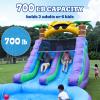 26FT(L) Commercial Grade Water Slide for Kids Adults,(Double Slides) (Heavy Duty Full PVC) (Big Airtight Water Pool), (950w UL Blower), Inflatable Waterslide for Backyard, Outdoor Blow up Park view 4