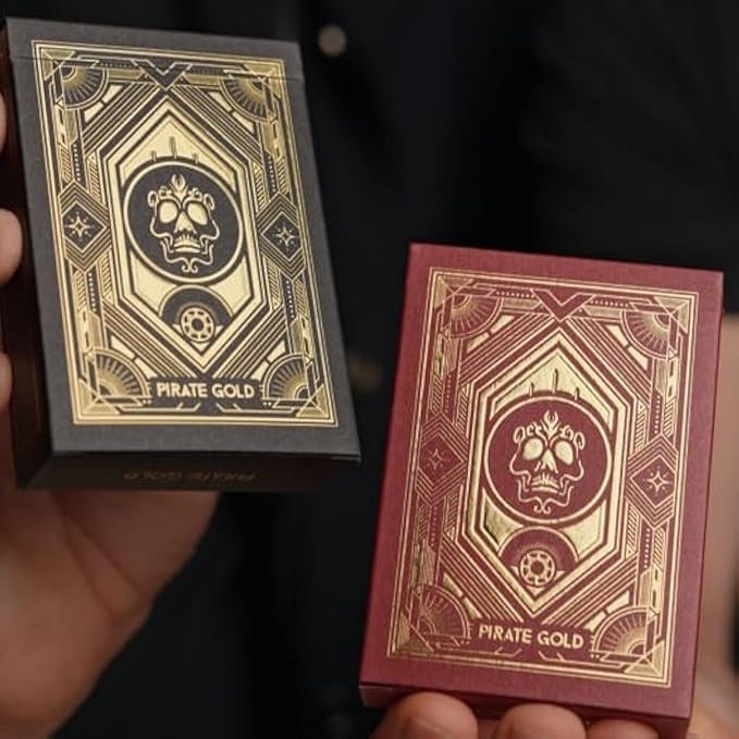 Pirate Gold Card Pack (2X PVC Cards)