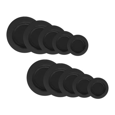 Alasum 10pcs Rubber Piggy Bank Stoppers Assorted for Coin Saving Boxes Reusable Rubber Bottom Plugs Easy to Install Smooth Finish