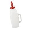 2L Calf Feeding Bottle with Handle, Thicken Leakproof Silicone Nipple, Sturdy Plastic for Farm Pasture, Easy to Hold and Feed Calves, Convenient Milk Freshness Keeper (Upright Milk Pot) view 2