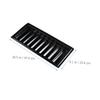 GETAJGHSD 2pcs Poker Chip Tray Smooth Surface Table Chip Holder for Gaming Lightweight Plastic Design for Tidy Poker Tables and Game view 2