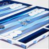 Jonathan Adler Women's Sorrento Backgammon Set, Blue/White, One Size view 2