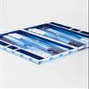 Jonathan Adler Women's Sorrento Backgammon Set, Blue/White, One Size view 4