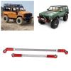 Alomejor 90mm RC Servo Linkage Steering Link Rod with 7.5mm Ball Holder Tie Rod End Upgrade Kit for RC Crawler car (Red) view 3