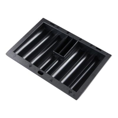 ADOCARN Table Chip Storage Tray for Poker Plastic Holder for Organizing Chips Smooth Surface Easy to Clean for Game and Parties