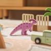 Dinosaur Adventure Play Set, Includes Dinosaur Figures, Vehicles, Trees, and Playmat, 18 Pieces view 4