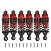 6pcs Metal Oil Shocks (F/R) for Ta-Miya G6-01 6X6 1/18 for Kong-Head/for King Chassis(Blue) view 3