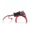 4068 4074 4082 4268 4274 Motor Heat Sink Cooling Fan 40-42Mm Motor for 1/7 1/8 RC Car for ARR-ma for TRA-XXAS,Green view 4