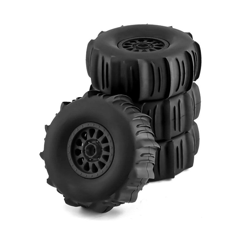 4Pcs 138mm 1/7 Desert Short Course Truck Tire 17mm Wheel Hex for TRA-XXAS for UDR for ARR-MA for Mo-jave FS for Yik-ong DF7 RC Car,2