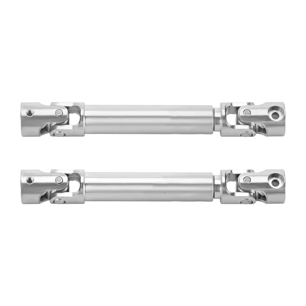 for FMS for FCX18 for LC80 1/18 RC Crawler Stainless Steel Drive Shaft Round-Shaped Hole Upgrade Remote Control Car Repair Parts RC Car Repair Kit