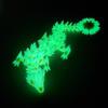 Stufferware Dragon Sunflower Glow in The Dark Articulated Figurine (Glow 13 inches Long) view 2