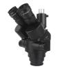 LIUZHENZHEN 7X-45X 3.5X-90X Simul-Focal Trinocular Microscope Zoom Stereo Microscope Head 0.5X 2.0X Auxiliary Objective Lens C-Mount Camera(Wiht 0.5X 165mm) view 2