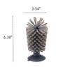 1PCS Glass Cleaning Brush with Suction Cup, Kitchen Bottle and Wine Cup Cleaner, Turtle Brush Turtle Tank Accessories, Grey view 2
