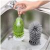 1PCS Glass Cleaning Brush with Suction Cup, Kitchen Bottle and Wine Cup Cleaner, Turtle Brush Turtle Tank Accessories, Grey view 3