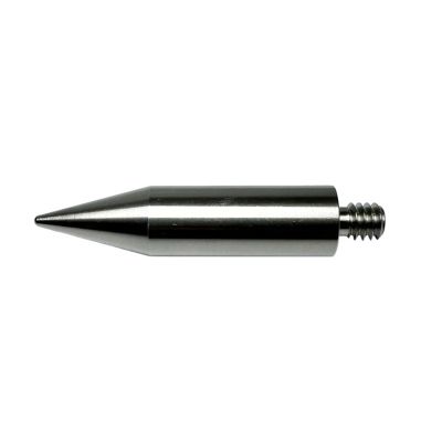 ZHANGGH New Replacement Stainless Steel Prism Mini Pole Point - 1/4" Thread Length 50mm Mini Prism Sharp Pole Point