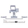 CNC Aluminium BAT Servo Mount with Hydraulic Steering Link for 1/10 RC Crawler Axial SCX10 III Portal Axle LCG Chassis DIY Parts (Titanium) view 1