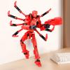 T13 Robot Humanoid Action Figure, Cool 3D Printed Multi-Joint Deformed Humanoid Action Figure with Movable Joints, Perfect for Birthday Gifts (Black) view 4