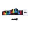 49 Keys Roll Up Piano Silicone, Design Portable Keyboard for Children, Music Education Toy for Beginners view 1