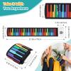 49 Keys Roll Up Piano Silicone, Design Portable Keyboard for Children, Music Education Toy for Beginners view 2