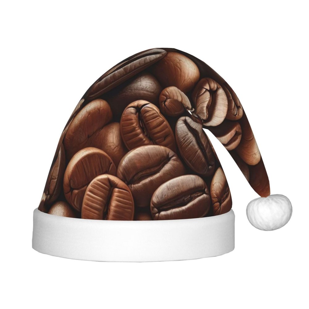 Augenstern Christmas Hat Coffee-Beans Xmas Hat Unisex Santa Hat