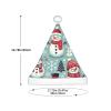 Augenstern Christmas Hat Xmas-Snowman-Kawaii Xmas Hat Unisex Santa Hat view 3