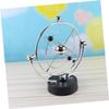 COSMEVIVI Indoor Perpetual Ball Ornament Tabletop Decor Electric Pendulum Globe Tellurion Physical Science Toy view 2